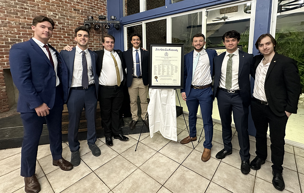 ZBT Charters the Alpha Omega Chapter at University of Miami Zeta